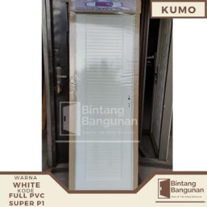 Pintu Full PVC Super KUMO | Pintu Kamar Mandi PVC