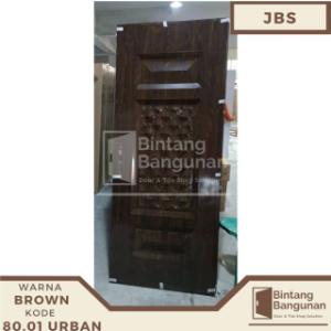 Pintu Utama Baja 80.01 URBAN | Pintu Rumah Baja 80x210 URBAN