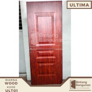 Pintu Utama / Pintu Kamar Tidur Premium Aluminium Tebal ULTIMA