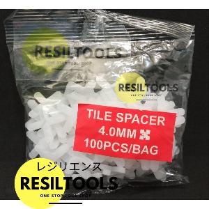 Tile Spacer 4 mm Pembatas Perata Granit Tile Cross Laveling 100pcs