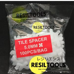 Tile Spacer 5 mm Pembatas Perata Granit Tile Cross Laveling 100pcs