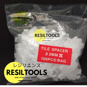 Tile Spacer 8 mm Pembatas Perata Granit Tile Cross Laveling 100pcs
