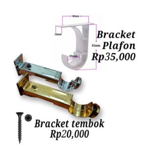 Bracket Rollet dan Rel Tembok